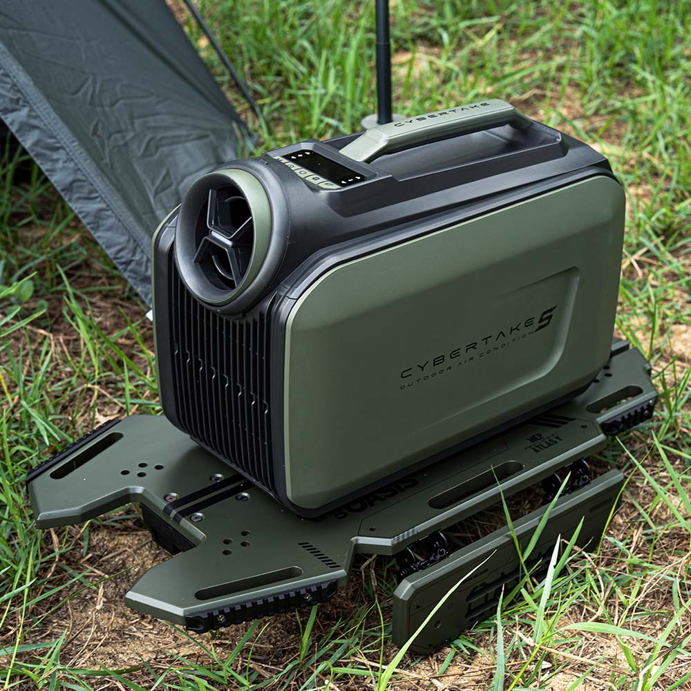 Outdoor Camping Air Conditioner - CYBERTAKES Inverter Mobile Air Conditioner Tent