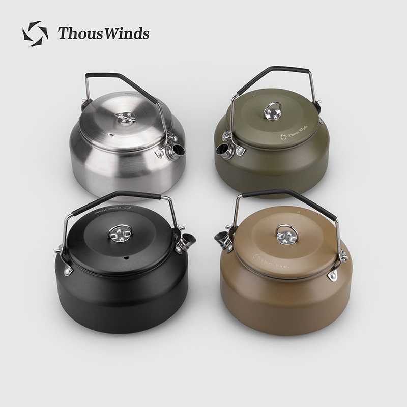 Outdoor Camping World - Thous Winds Outdoor Camping Kettle, Portable
