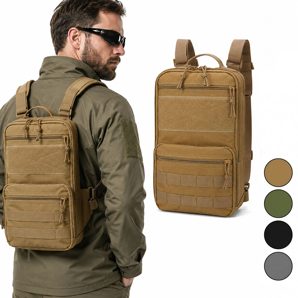 Outdoor Camping Vest - Tactical MOLLE Backpack Waterproof Detachable Outdoor