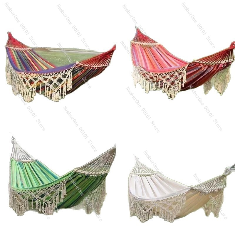 Canvas Double Hammock with Tas - Outdoor Camping Hammock Chair review and price