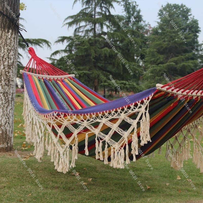 Canvas Double Hammock with Tas - Outdoor Camping Hammock Chair review and price