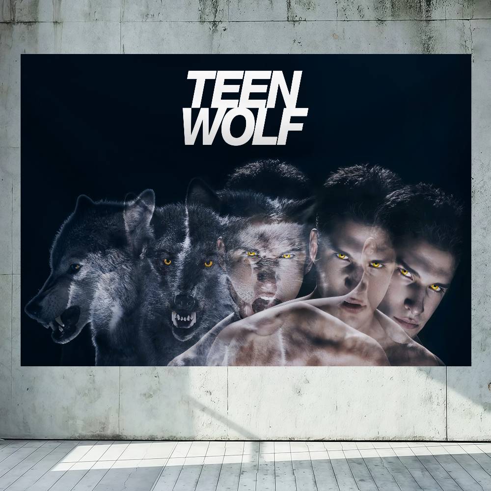 TV Show T-Teen W-Wolf  Flag De - Outdoor Camping Show review and price