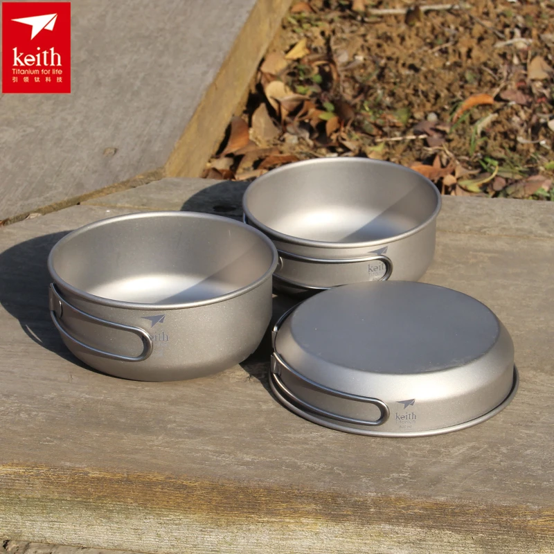 Keith 3PCS Titanium Cookware P - Outdoor Camping World review and price