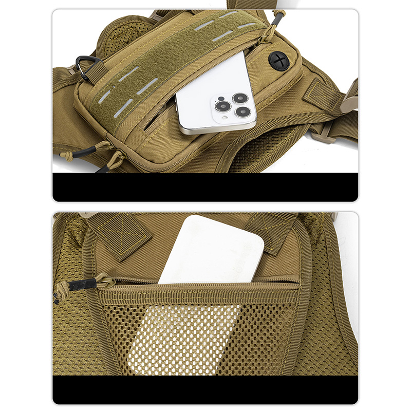 Tactical Front Chest Rig Bag V - Outdoor Camping Vest review and price