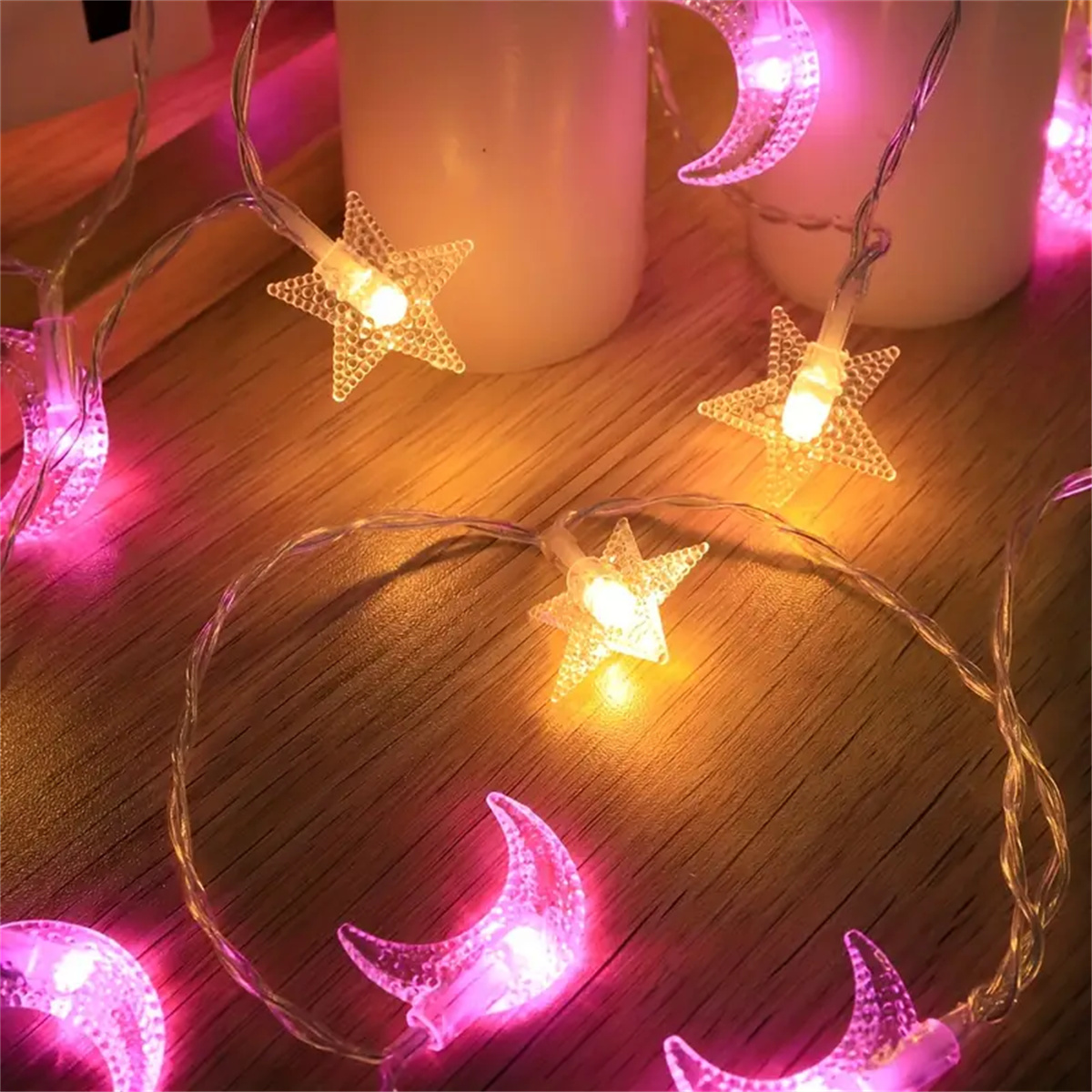 1.5M/3M LED Star Moon Colorful - Outdoor Camping Lights String review and price