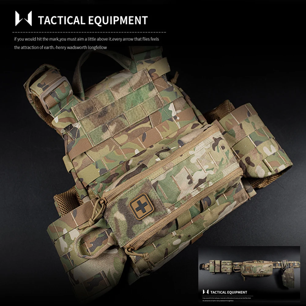 Camping First Aid Kit MOLLE Wa - Outdoor Camping Vest review and price