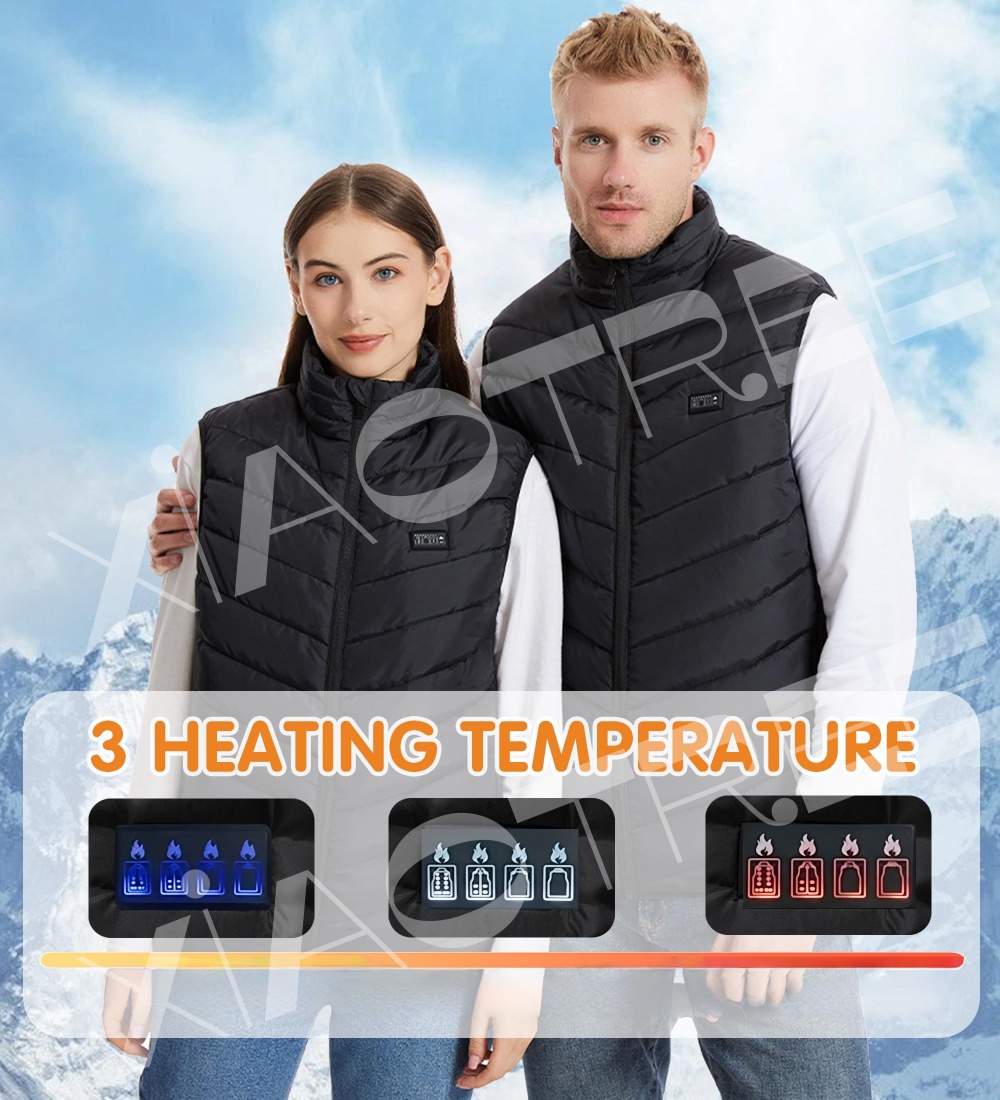 28/9 Areas Heated Vest Men Jac - Outdoor Camping Vest review and price