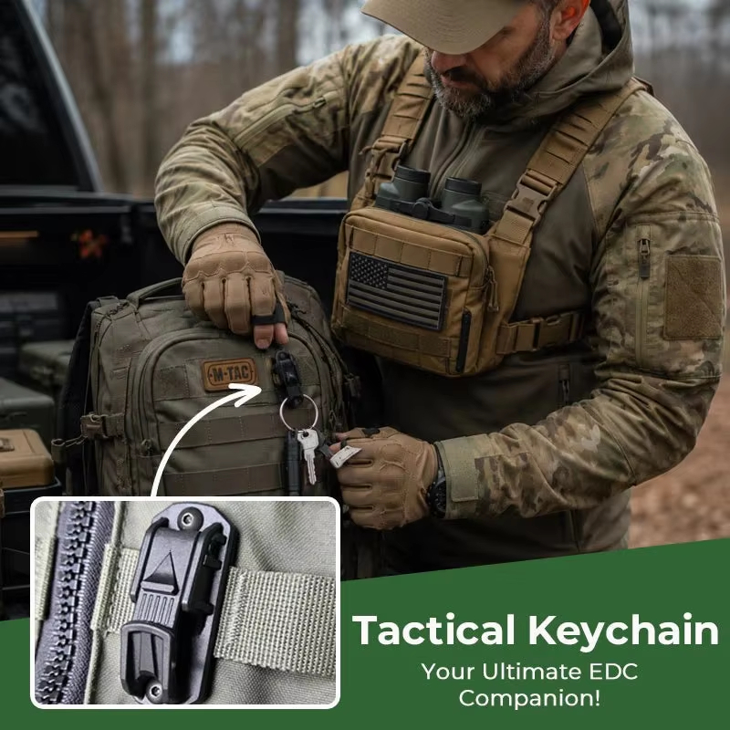 Plastic Tactical Key Ring Clip - Outdoor Camping Vest review and price