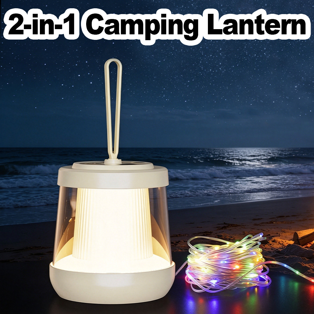 2-in-1 Camping Lantern & Strin - Outdoor Camping Lights String review and price