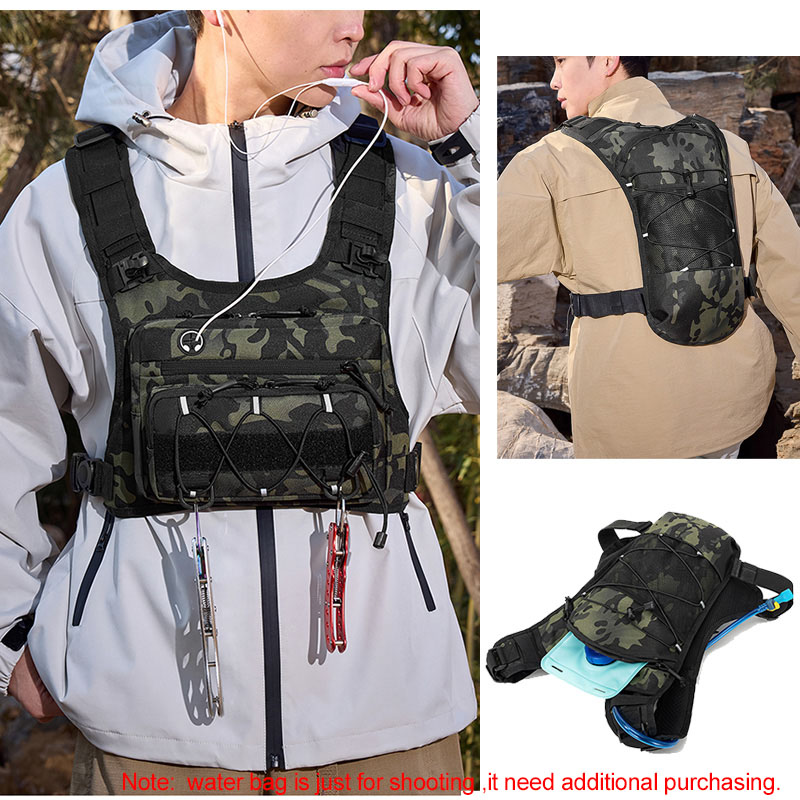 Tactical Bag Front Chest Rig V - Outdoor Camping Vest review and price