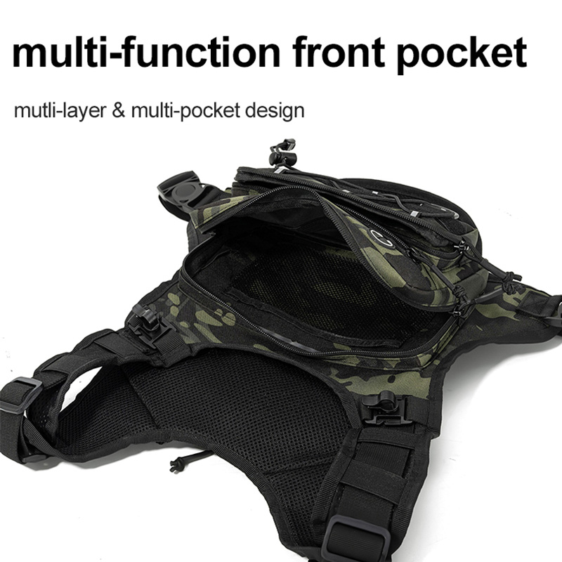 Tactical Bag Front Chest Rig V - Outdoor Camping Vest review and price