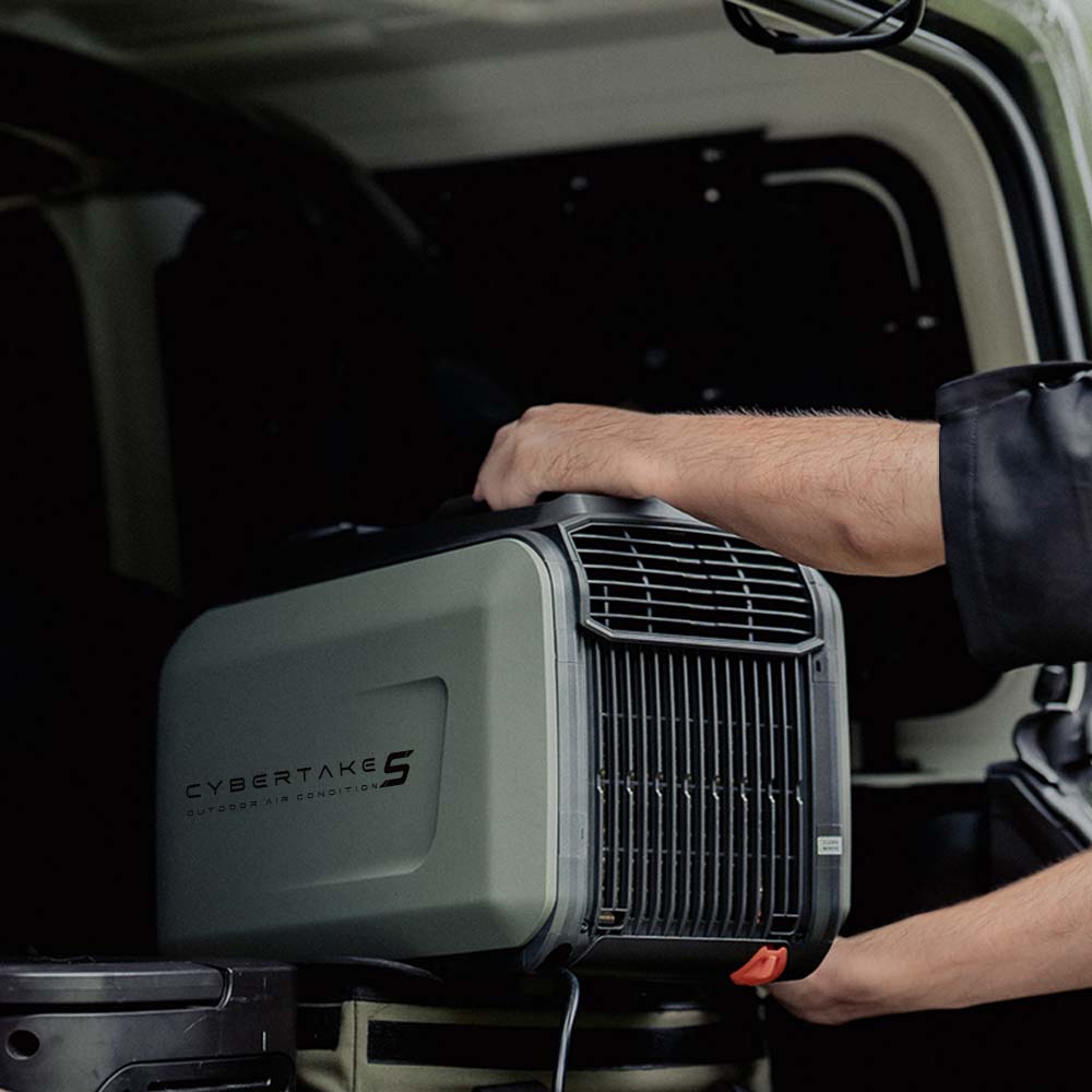 US EU Warehouse CYBERTAKES Inv - Outdoor Camping Air Conditioner review and price