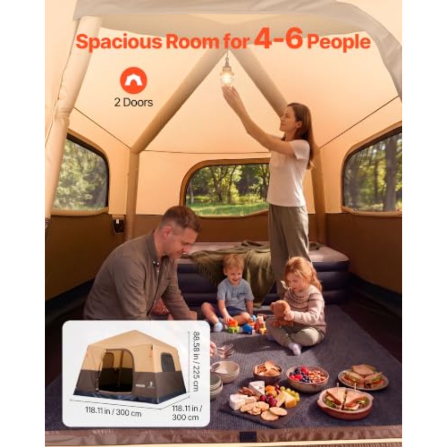 Camping Tent, 4/6-Person Autom - Outdoor Camping On Youtube review and price