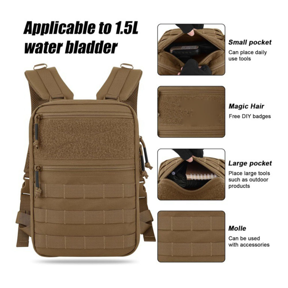 Tactical MOLLE Backpack Waterp - Outdoor Camping Vest review and price