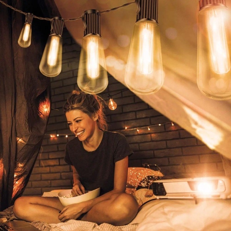 Outdoor Solar LED Papaya Fairy - Outdoor Camping Lights String review and price