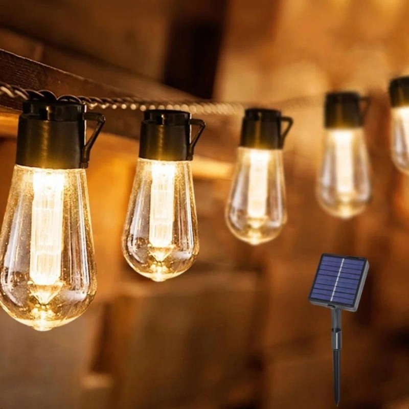 Outdoor Solar LED Papaya Fairy - Outdoor Camping Lights String review and price