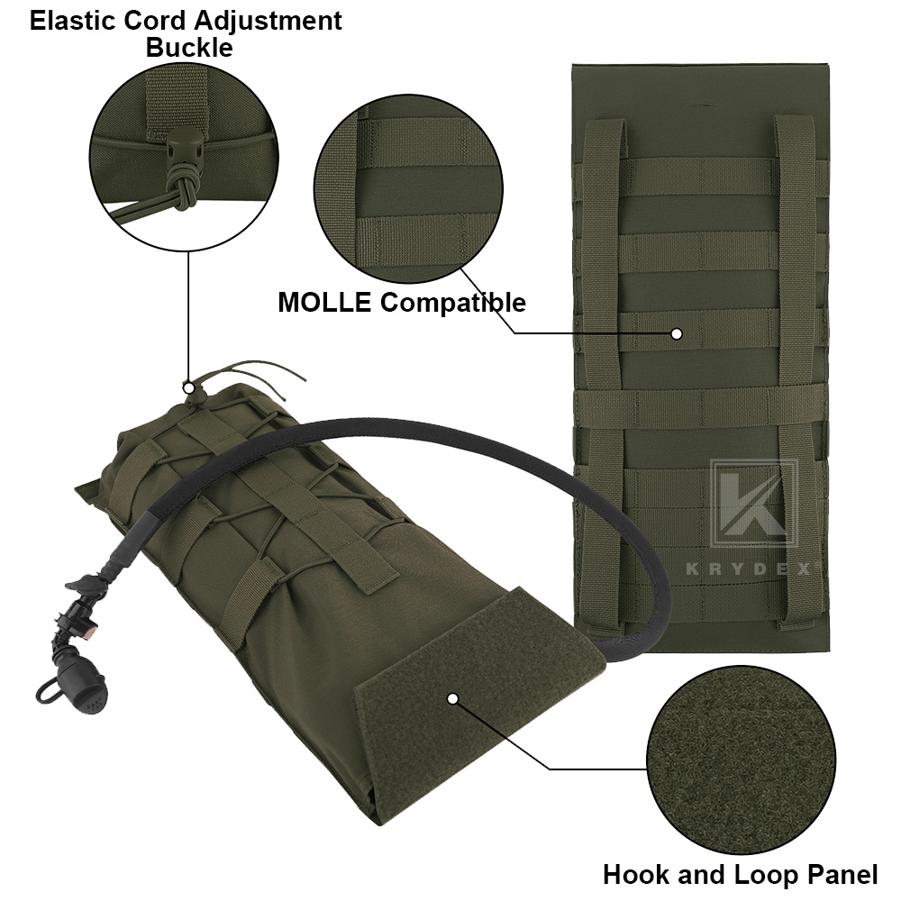 KRYDEX Tactical 3L Hydration M - Outdoor Camping Vest review and price